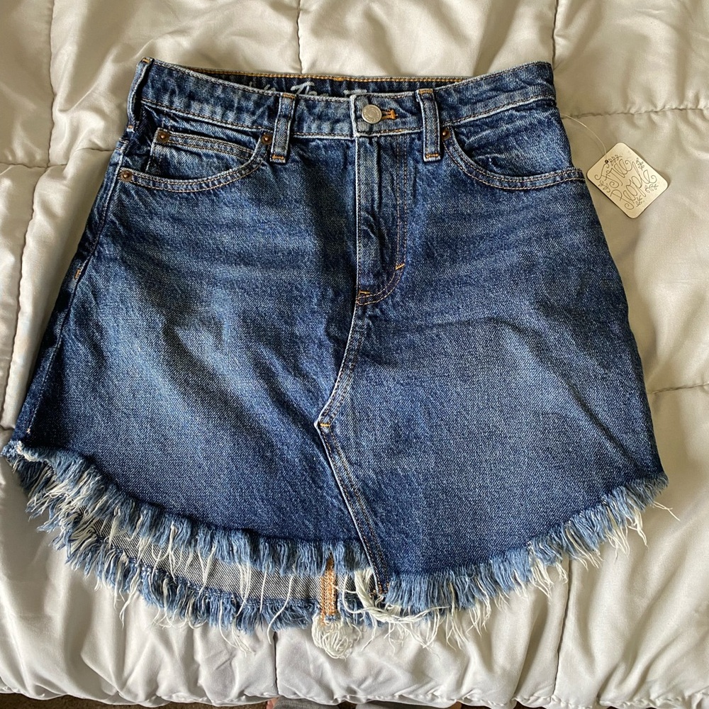 Free people Denim Skirt